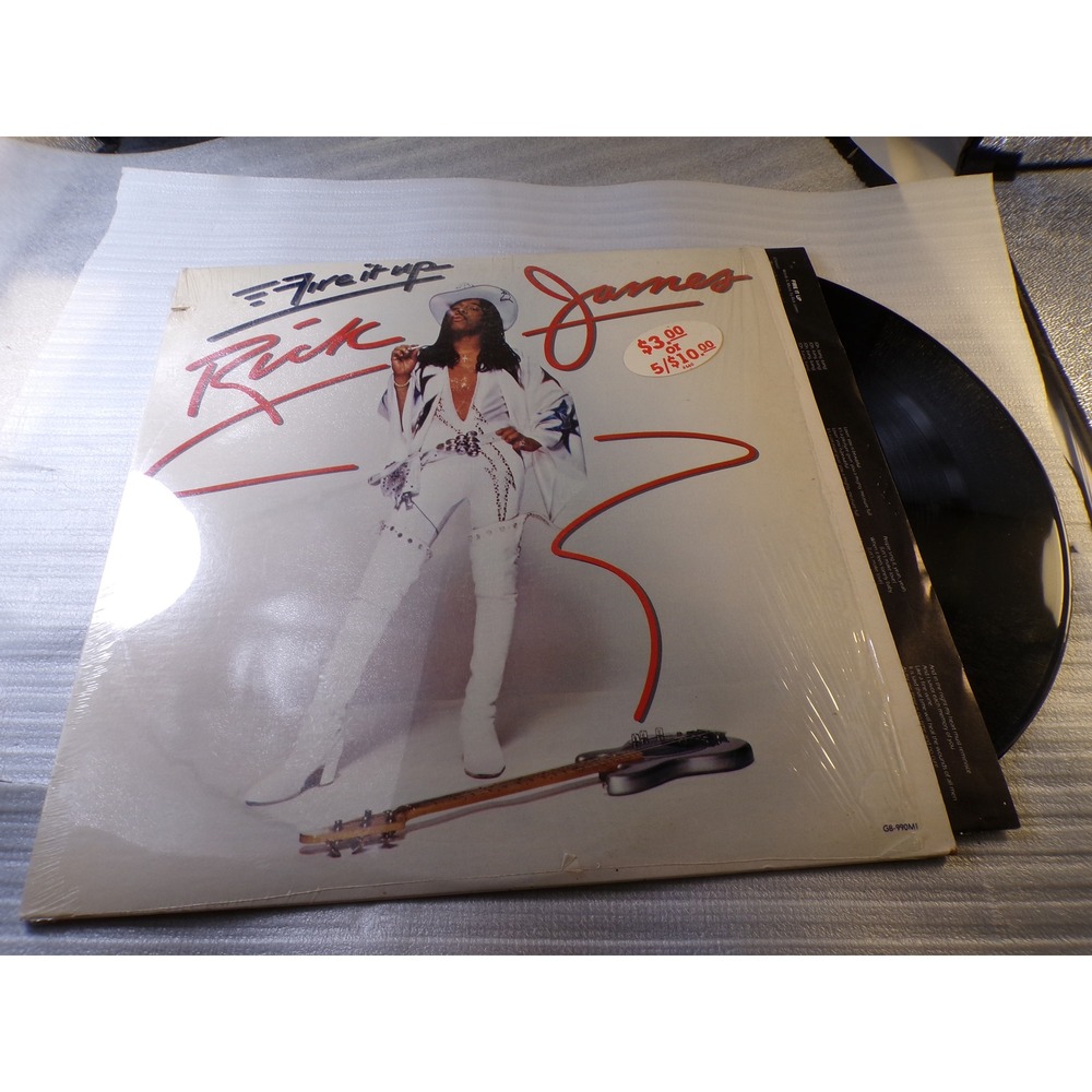 Rick James Fire It Up Vinyl LP 1979 Gordy G8-990M1 Funk Soul Disco Record